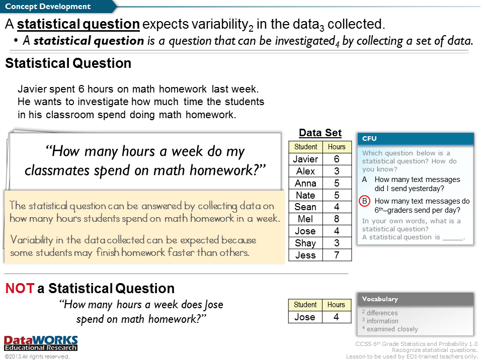 Statistics Questions