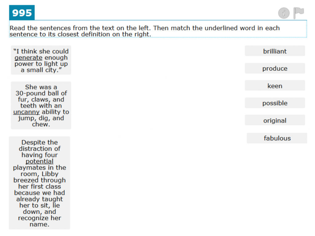 Grade 6 Context Clues