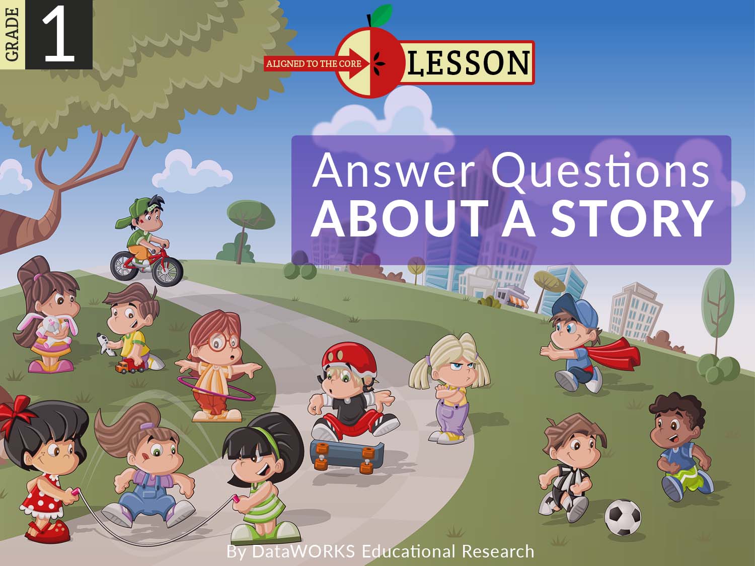 Explicit Direct Instruciton (EDI) First Grade Lesson Answer Questions About A Story